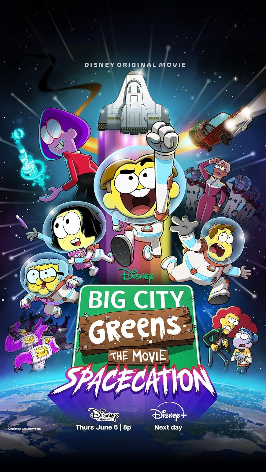 دانلود فیلم Big City Greens the Movie: Spacecation 2024 با دوبله اختصاصی