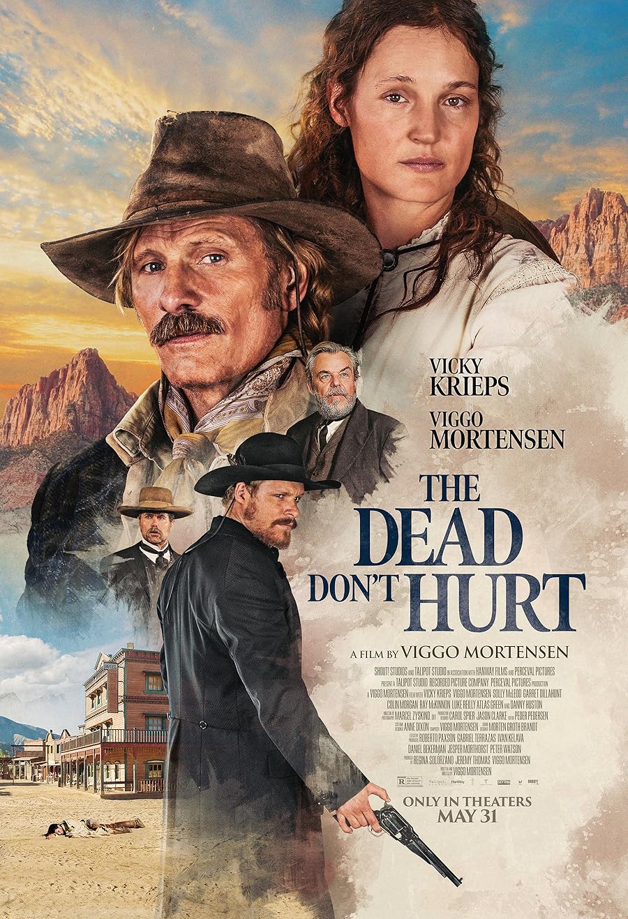 دانلود فیلم The Dead Don’t Hurt 2023 با زیرنویس فارسی چسبیده